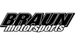 Achieva Box Car Rally Sponsor Logo Braun Motorsports