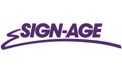 Achieva Box Car Rally Sponsor Logo Sign Age