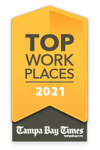 Tampa Bay Times Top Work Place 2021