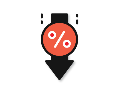 Lower rate graphic