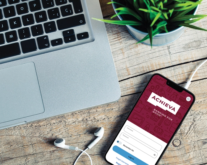 Bank conveniently and securely with our mobile app